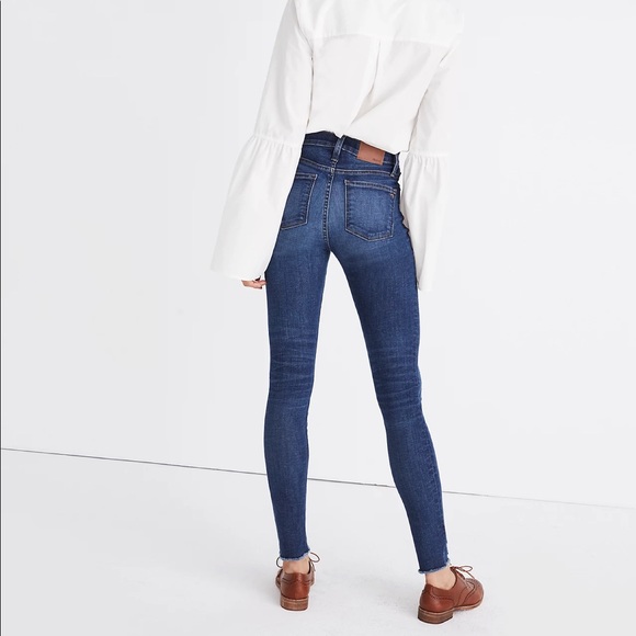 Madewell 9" High-Rise Skinny Jeans: Destructed Edition size 25 - Picture 16 of 16